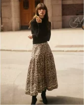 ByTiMo, Taffeta Midi Skirt