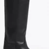 Flattered, Florentine Leather Black
