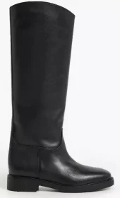 Flattered, Florentine Leather Black