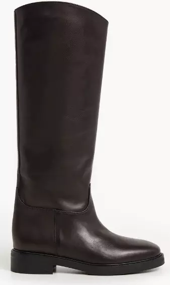 Flattered, Florentine Leather Choclate