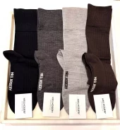 Mrs. Hosiery, Knee-high Light Grey