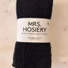 Mrs. Hosiery, Herringbone Tights Anthrasite