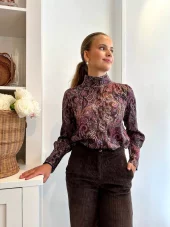 Dea Kudibal, Amelia Bluse Paisley Pecan