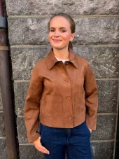 Suncoo Paris, Woven Veste Dune Tabac