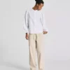 GAI+LISVA, Elinor Poplin Stand Collar Shirt