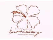 L’Atelier Samedi, 'Birthday Girl' Hibiscus Postcard
