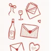 L’Atelier Samedi, Love Letters Postcard