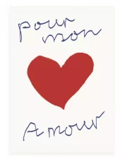 L’Atelier Samedi, 'pour mon Amour' heart