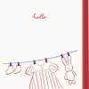 L’Atelier Samedi, 'hello' Clothes Line