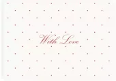 L’Atelier Samedi, 'With Love' Polka Dots Folding Card