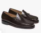 G.H Bass Penny Loafers Chocolate