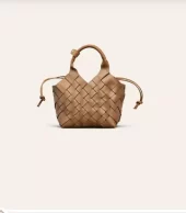 Cala Jade, Misu Mini bag, Gold Soft Toffee