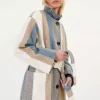 APOF, Dafne Coat Milano Stripe