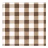 Caspari, Napkin Chocolate Gingham