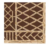 Caspari, Napkins Bamboo Screen, Chestnut