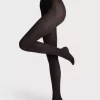 Vogue, Carina Cashmere Tights Dark Chocolate