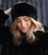 Nectar, Fur Headband Black