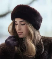 Nectar, Fur Headband Cocoa