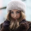 Nectar, Fur Headband Beige