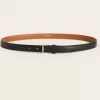 Flattered,Barbara Belt Lether, Black