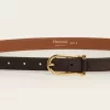 Flattered, Betty Belt Suede, Chocolate