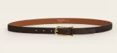 Flattered, Betty Belt Suede, Chocolate