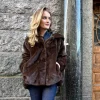 Nectar, Velvet Fur Hoodie Cocoa