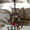 deux living copenhagen, Small Dark Metal Tree with Mixed-Color Beads