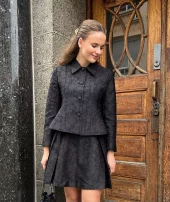 byTiMo, Brocade Blazer Black