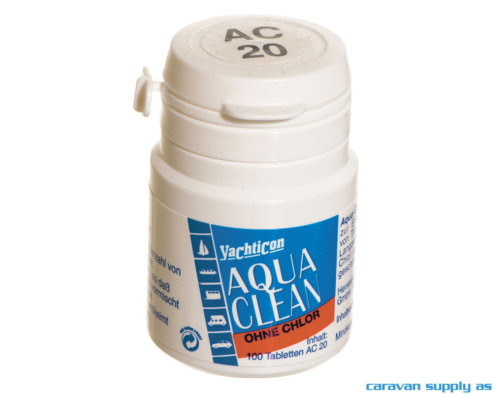 Aqua Clean Vannrensetabletter (20) 100 stk