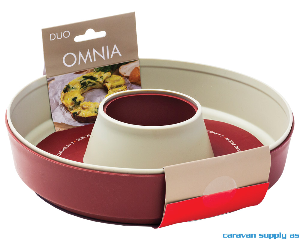 Omnia Silikonform Duo-pack 2 farger