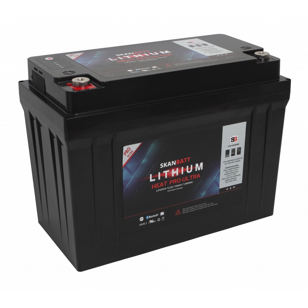 Skanbatt Lithium Heat Pro Ultra 12V/100Ah