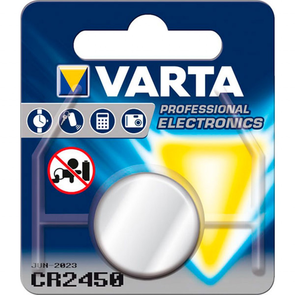 Varta CR2450 Lithium batteri