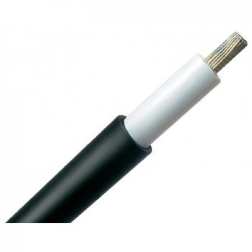 Skanbatt PV Kabel Sort 6mm2 til solcellepanel (pris pr.mtr)