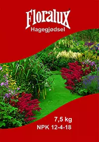 Floralux Hagegjødsel NPK 12-4-18 7,5 kg