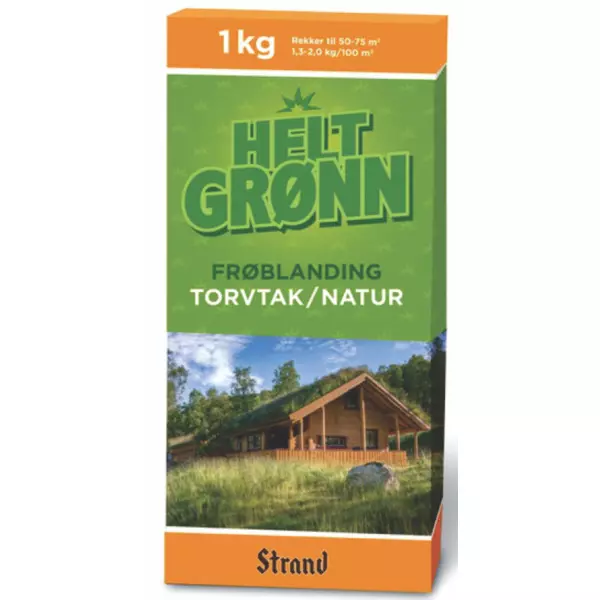 Nittedal Naturfrøblanding til tak og terreng 1 kg.
