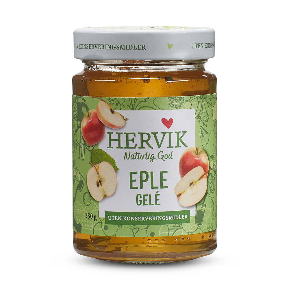 400 g. Eplegele