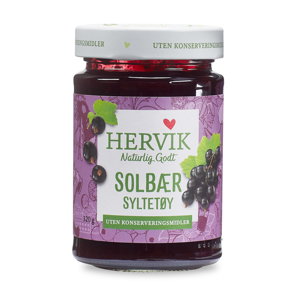 375 g. Solbærsyltetøy