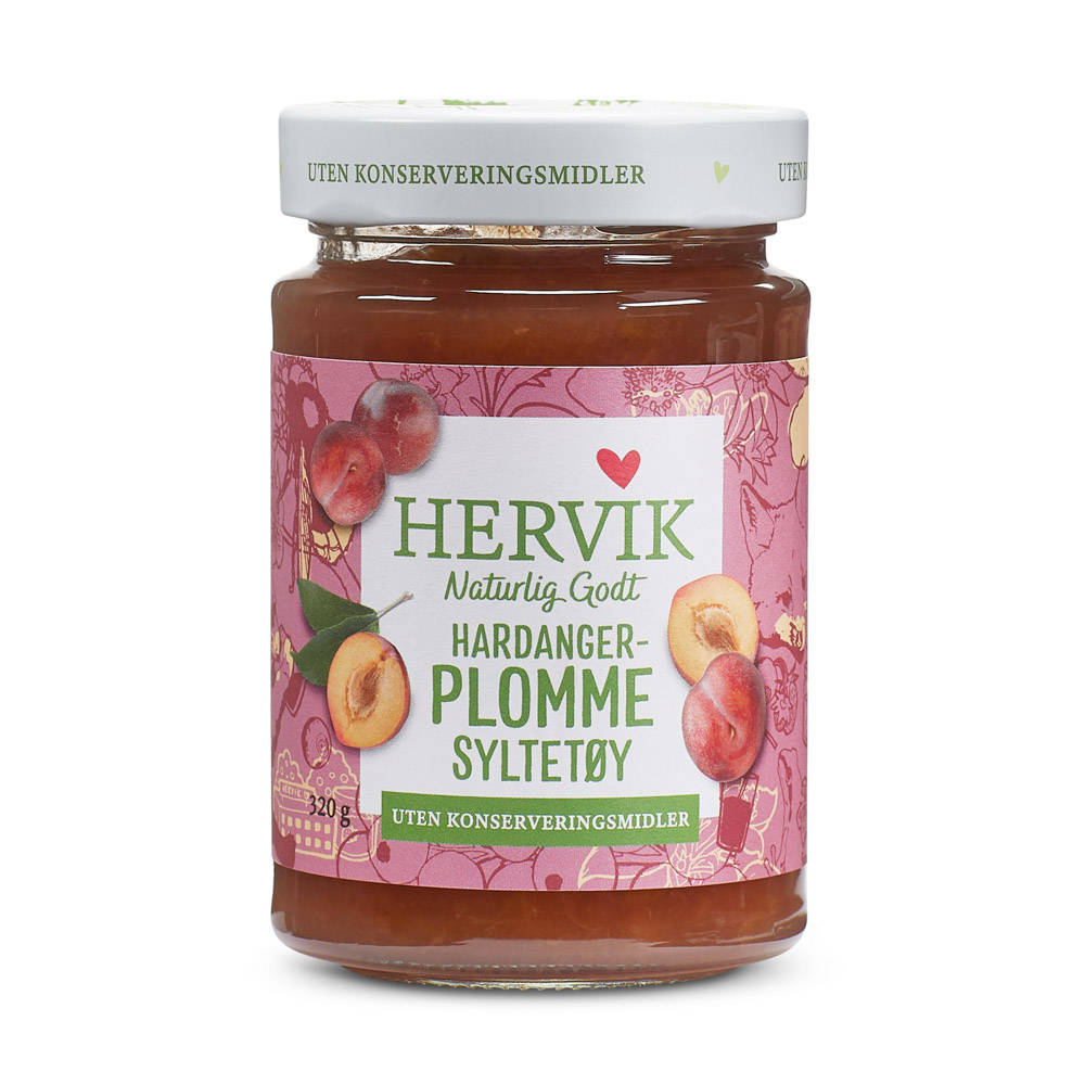 375 g. Plommesyltetøy