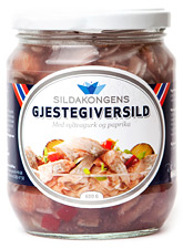 Gjestgiversild 600 gr Sildakongen