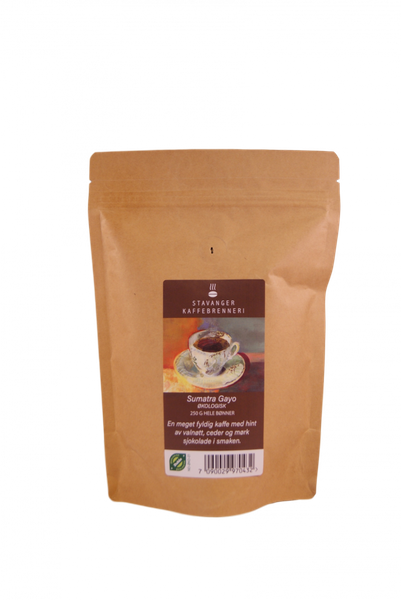 Kaffe sumatra gayo 250g