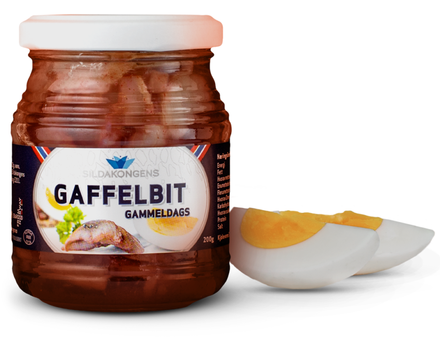 Sildakongen Gammeldags Gaffelbit 200g