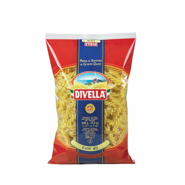 Pasta Divella skruer