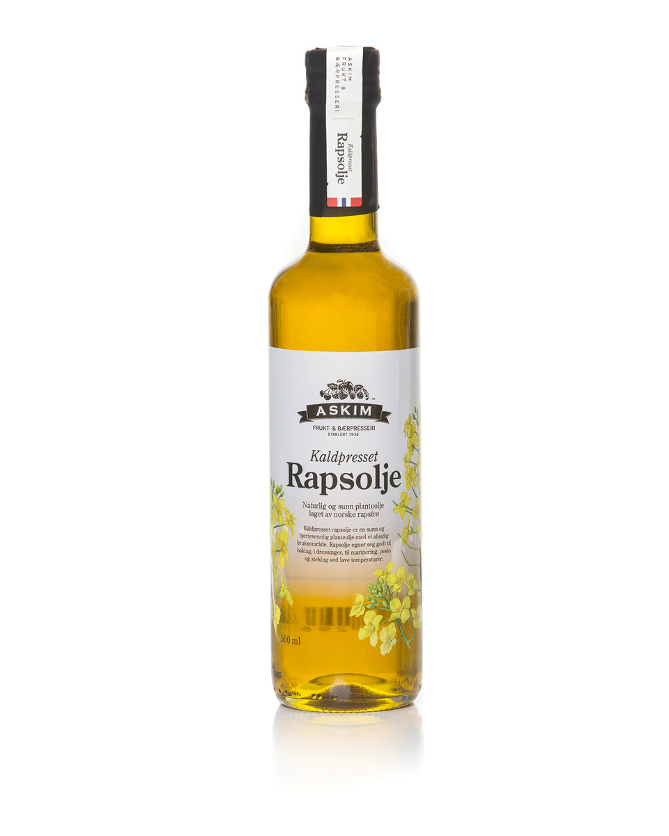 Rapsolje kaldpresset 0,5L