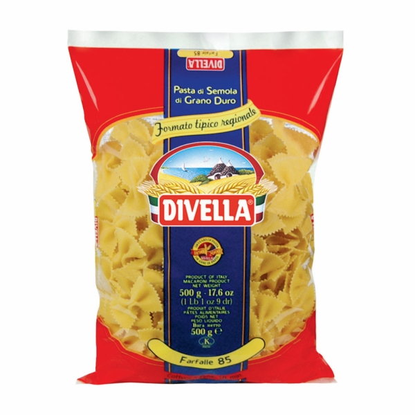 Pasta Farfalle Divella 500gr