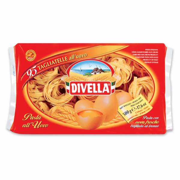 Pasta Divella Tagliatelle m/egg