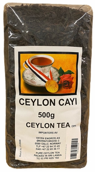 Te Ceylon te 500gr pose