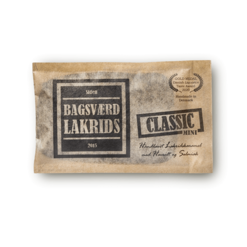 Bagsværd lakrids miniplate Classic 40gr