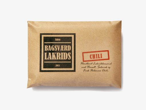 Bagsværd lakrids chili 160gr stk