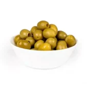 Grønn oliven u/stein Ficacci 400g